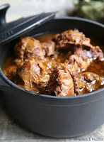 Joues de Porc confites au cidre et au miel