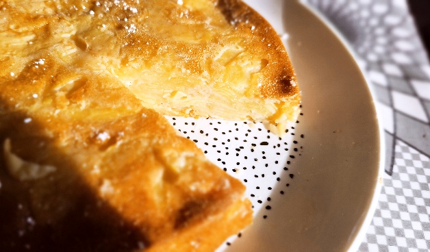 Gâteau invisible aux pommes