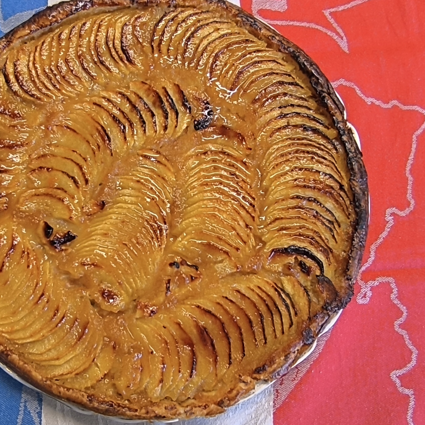 Tarte fine aux pommes